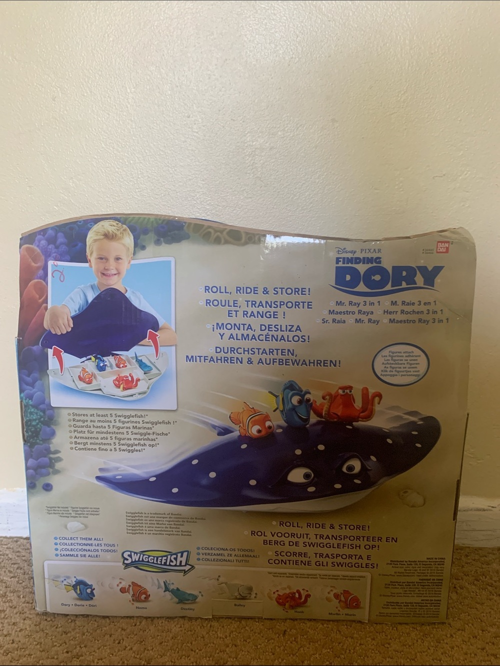 Mr. Ray Blue Ride & Store Playset - Picture 2 of 6
